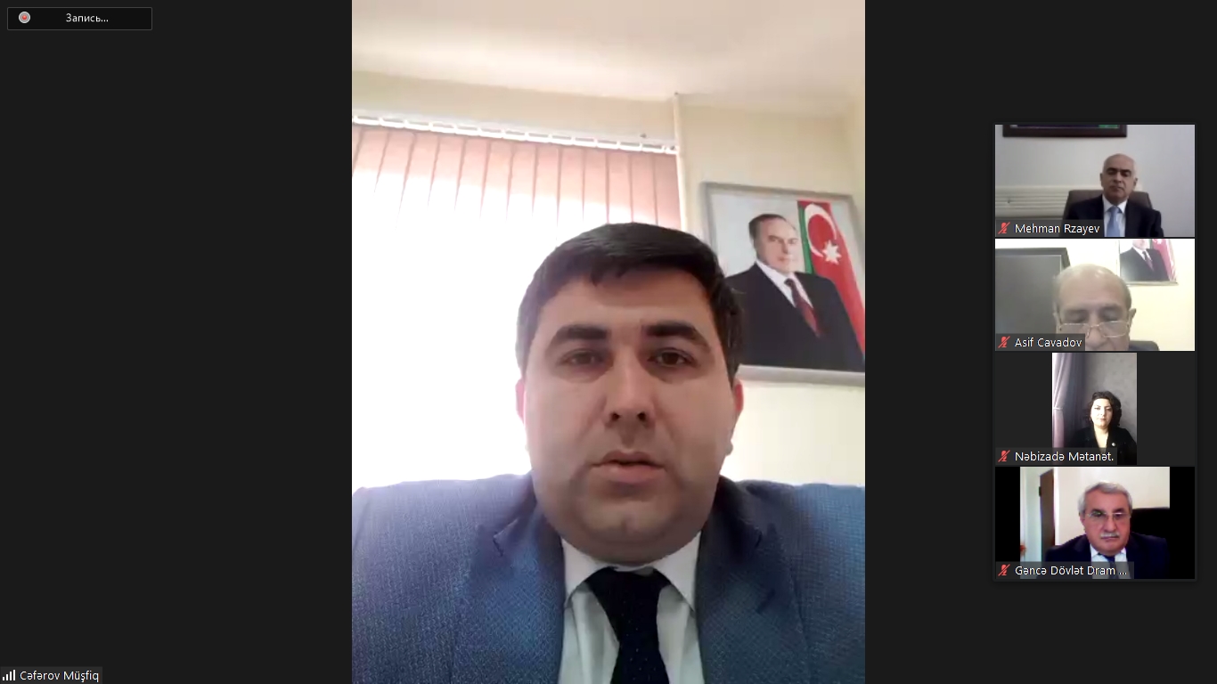 “Heydər Əliyev müstəqil Azərbaycan dövlətinin banisidir” adlı video konfrans təşkil edib